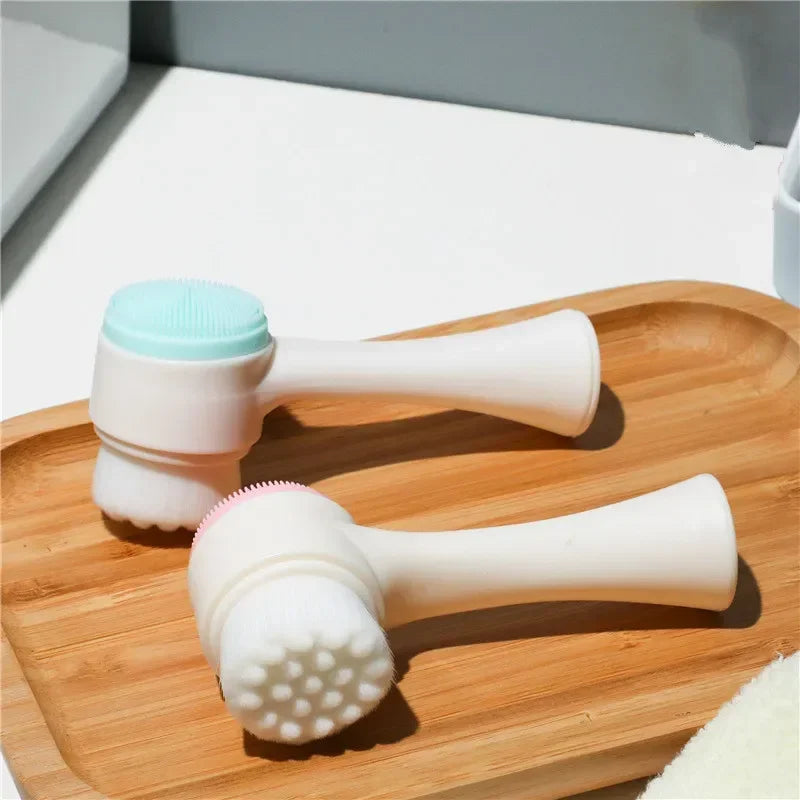 DuoGlow – Brosse Nettoyante Visage 2-en-1