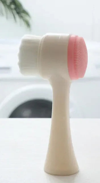 DuoGlow – Brosse Nettoyante Visage 2-en-1